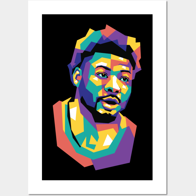 Marcus Smart wpap limit collor Wall Art by ACH PAINT